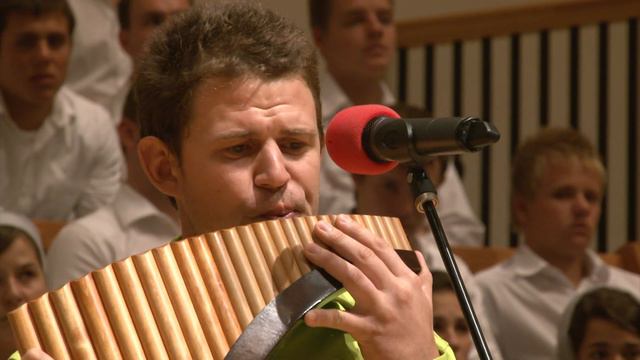 "The Lonely Shepherd" on Pan Flute || Emmanuel Youth Conference 2012 смотреть онлайн
