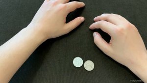 Простой ФОКУС С МОНЕТАМИ для НАЧИНАЮЩИХ - Обучение