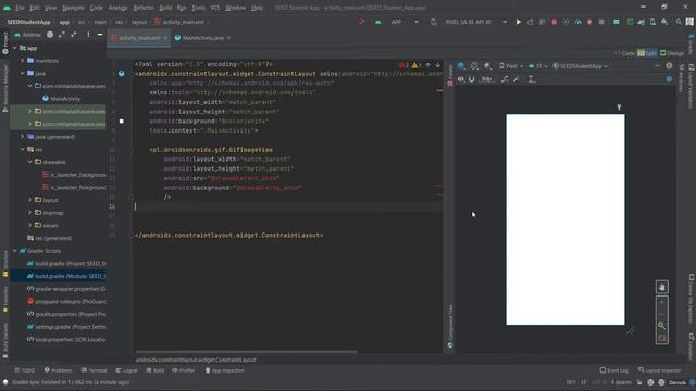 How to add a gif image on your app in Android Studio смотреть онлайн