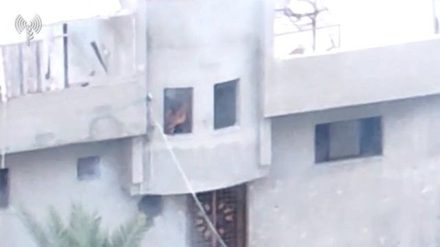 ЦАХАЛ уничтожил здание с боевиками ХАМАС