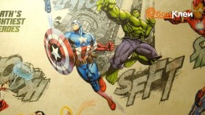 Обои для стен коллекция Герои от Артекс. Они выполнены в ярких и насыщенных цветах, которые ...