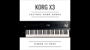 Korg X3 - Factory Demo Songs