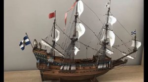 Модель парусника La Courone