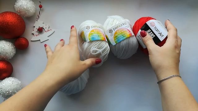 Вяжу новогодние игрушки?//Поймала вязальное вдохновение//#101cottontoys2 //4/101//
