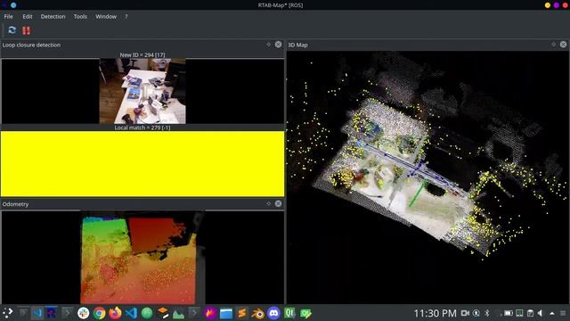 Final Odometry Display and point-cloud Registration. смотреть онлайн