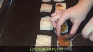 Треска в духовке  за 25 минут с мощной начинкой ✔️
