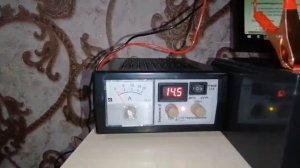 Зарядка Бережком AGM аккумулятора систем охраны и пожарной сигнализации