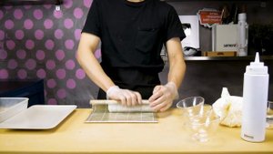 РЕЦЕПТ РОЛЛА С УГРЕМ И КУНЖУТОМ/ КАНАДА НАОБОРОТ