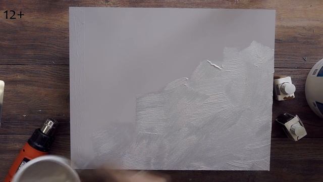 Самый простой и стильный способ нанесения песчаной краски. Делаем эффект дождя смотреть онлайн