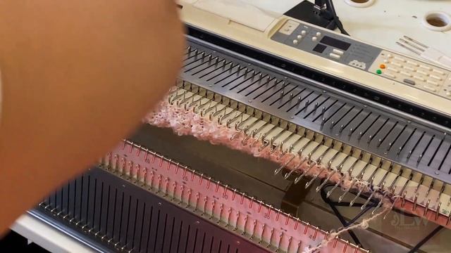 Вяжем шляпу / панаму на однофонтурной машине