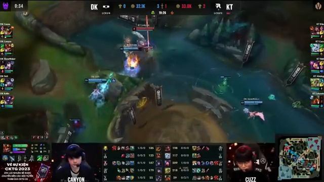 KT vs DK | Ván 2 | CKTG 2023 - VÒNG THỂ THỨC THỤY SĨ | NGÀY 9 смотреть онлайн