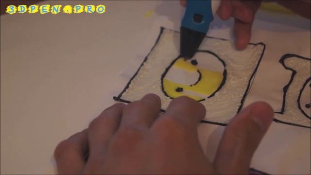 Рисуем 3д ручкой персонажей Adventure Time смотреть онлайн