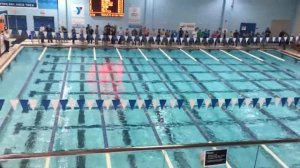 Maya's 50m freestyle swin