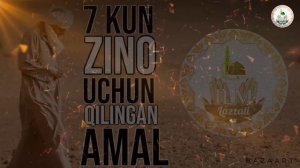 #Abdulaziz #Domla #7_KUNLIK_ZINO Абдулазиз Домла "7 КУНЛИК ЗИНО" | Abdulalziz Domla "7 KUNLIK ZINO
