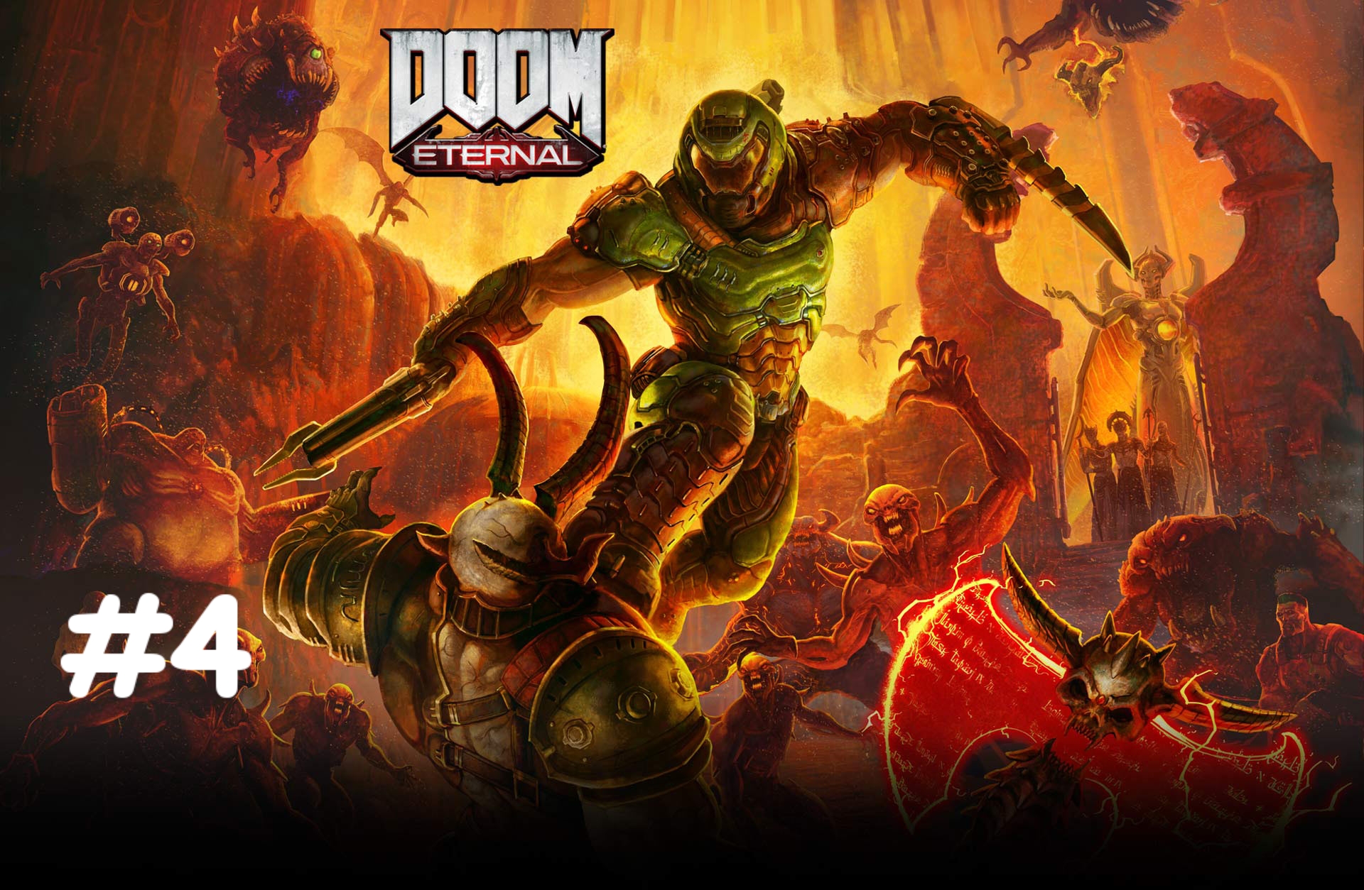 Doom Eternal ► Часть 4 ► Вольеры охотников рока ► прохождение на PS5