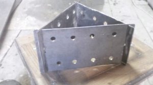 Походная печка-щепочница. Изготовление и испытание.