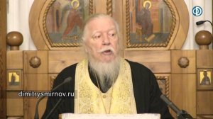 Протоиерей Димитрий Смирнов. Проповедь о воспитательной жизни