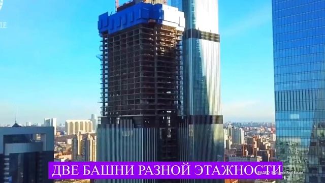 В «Москва Сити» построили 79 этажный небоскреб Neva Towers смотреть онлайн