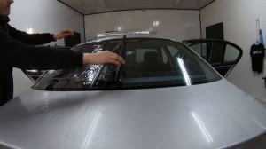 тонировка стекол авто бмв е46. Мотод трубочки. Как затонировать седан. видео обзор на русском