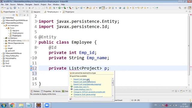 Class 62 | Advance Java Hibernate -5 (How to create Project With Maven) 22
