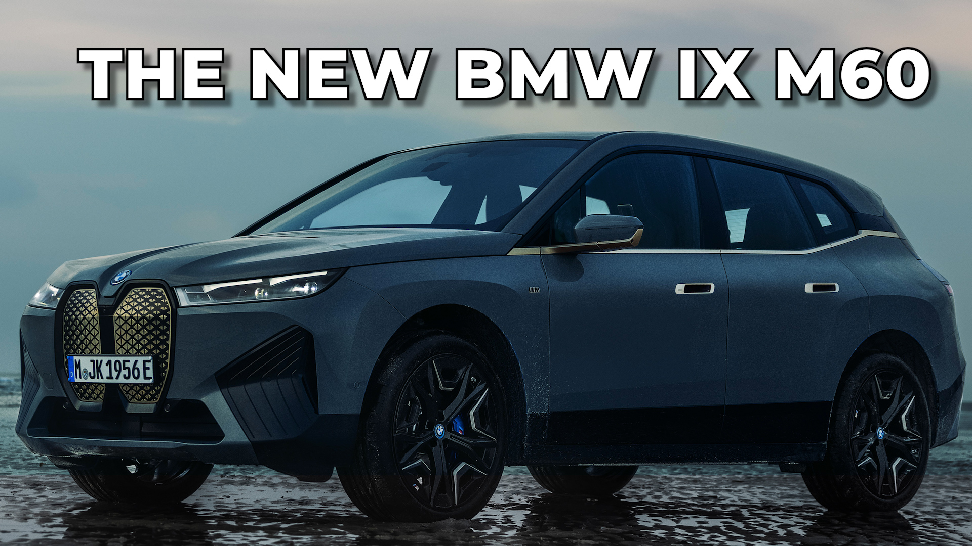 Новый BMW iX M60 - Вождение!