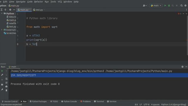Using Python Math Library #math #pythonlibraries