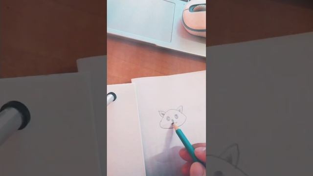 We draw a fox