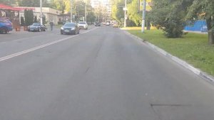 Поездка по троллейбусному маршруту 203 (Химки) с видом от кабины водителя #химки #троллейбус