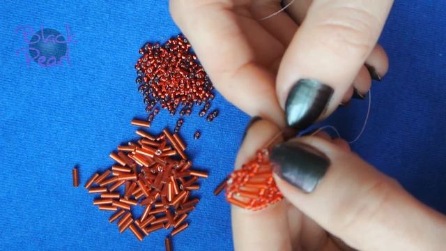 Бисероплитение|Колье из бисера и стекляруса|How To Make A Beaded Necklace?!