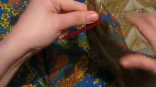 Плетение косы "Квадратная"или "Цепь" 2 способ смотреть онлайн