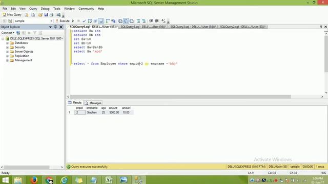 SQL Operators Part 7 (Practical Session and useful for interview )