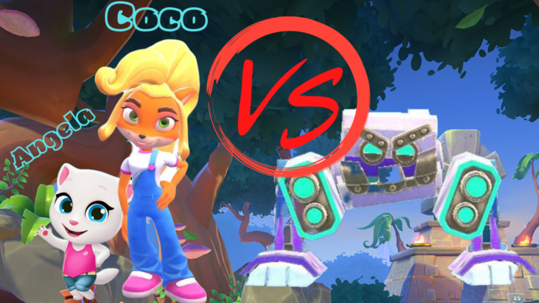 Кошечка Анжела и Коко против морозного Мини-робота смотреть онлайн