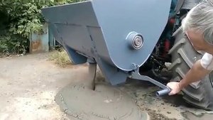 W Бетономешалка навесная на трактор МТЗ (гидропривод)