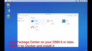 Docker on Synology Installation