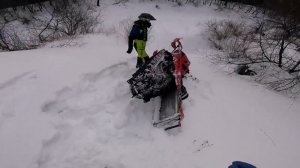 Сноубайк и снегоход. Закрываем сезон в Московской обл.