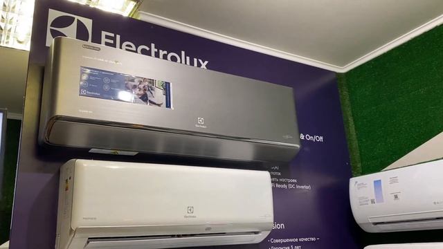 ?Кондиционер Electrolux с Свежего Воздуха EACS/I-10HFA/N8_22Y Серия: Crystal Air Super DC смотреть онлайн