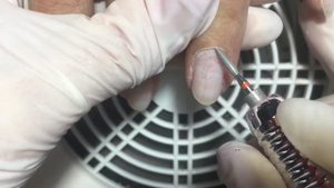 Снятие гель лака, комбинированный маникюр аппаратом Nail Drill. Маникюр 2020. Manicure 2020.