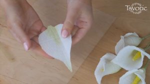 Paper callas / Каллы из бумаги / DIY Tsvoric