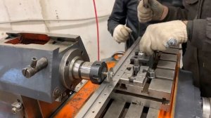 Дарим токарный 1е61, восстановили 6в75, научились шлифовать на 3в71, бытовуха по производству станин