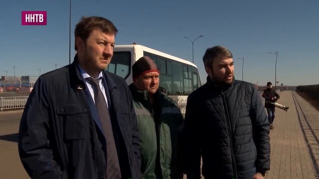 Выездное совещание по благоустройству территории вокруг стадиона «Нижний Новгород» провёл В. Власов смотреть онлайн