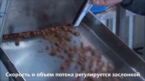 Тест станка для переработки фундука, арахиса, семечки, шиповника, кедрового ореха и пр  cut