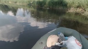 Сплав по реке Угра 2022. Жара, рыбы нет.