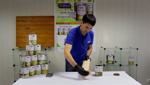 Презентация продукции, масло-воск для дерева Сигма Колор - Натуральная краска для дерева