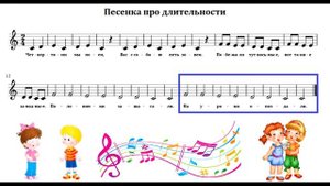 Урок по сольфеджио: Длительности нот