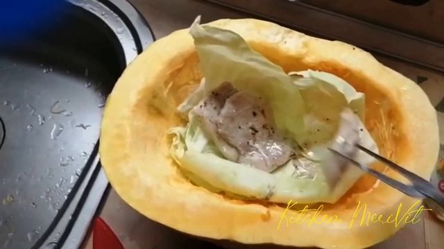 Фаршированная тыква "Русская красавица".