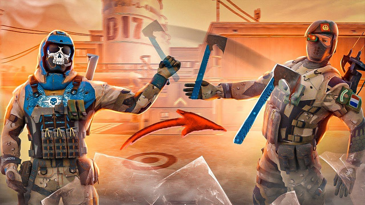 2 НА 2 НА МЕТАТЕЛЬНЫХ ТОПОРАХ В WARFACE смотреть онлайн