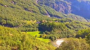 Flåmsbana(Фломская железная дорога). Норвегия