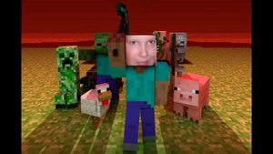 Малолетки снимают летсплей по Minecraft #1