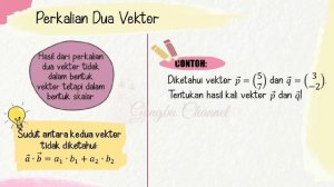 Operasi Vektor Dimensi Dua (Penjumlahan, Pengurangan, Perkalian)