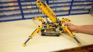 ЛЕГО Техник 42097 Передвижной гусеничный кран ОБЗОР